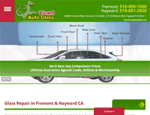 Tablet Screenshot of lizardglass.com